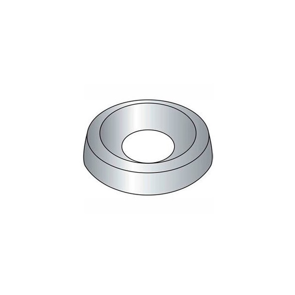 Titan Fasteners Countersunk Washer, Steel, Nickel Plated Finish APH21 - main